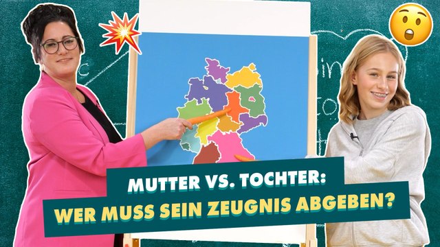 Mutter vs. Tochter im Schulquiz