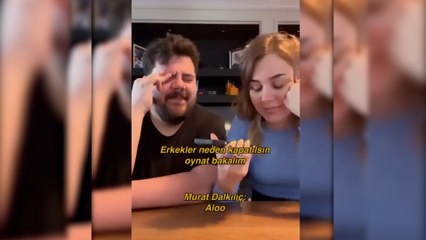 Berfu Yenenler'in şarkıcı Murat Dalkılıç'a yaptığı şaka sosyal medyada gündem oldu