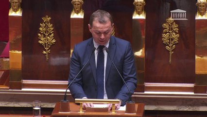 Olivier Dussopt à l'opposition: "Vous souhaitez uniquement renverser la table et mettre à mal nos institutions"