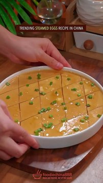 EASY STEAMED EGGS RECIPE #recipe #cooking #chinesefood #eggrecipe
