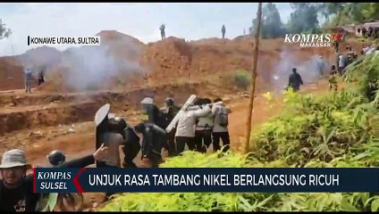 Unjuk Rasa Tambang Nikel Berlangsung Ricuh