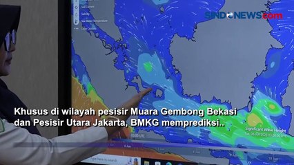 BMKG Prediksi Potensi Banjir Rob di Pesisir Utara Jakarta Malam Ini