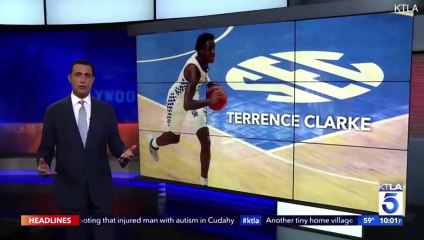 Surveillance shows crash that killed basketball star Terrence Clarke