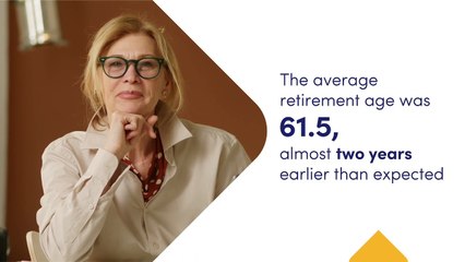 Survey reveals Americans are retiring earlier than they’d expected