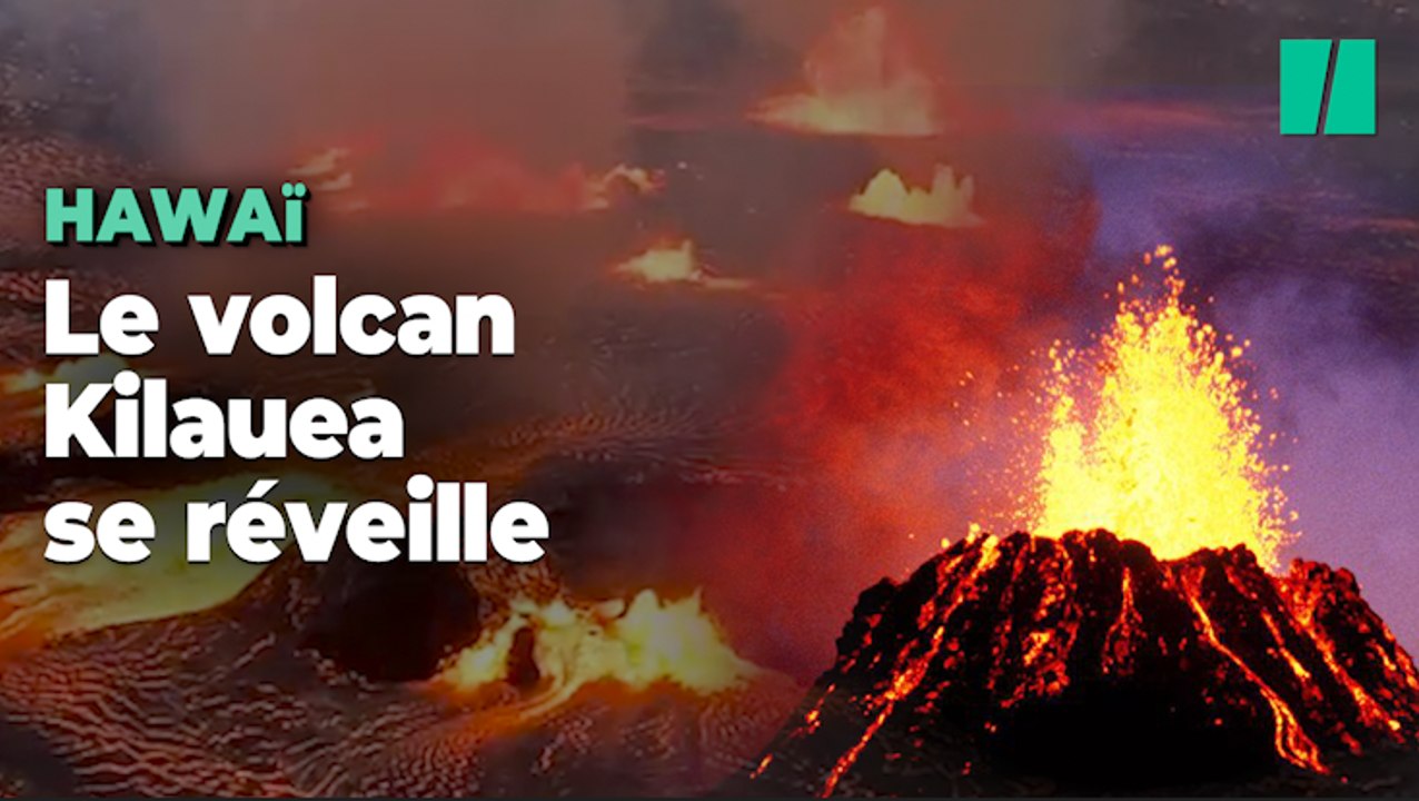 À Hawaï, les images spectaculaires de l'éruption d'un des plus gros volcans du monde