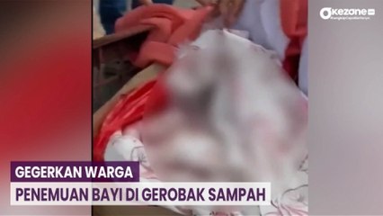 Penemuan Bayi di Gerobak Sampah Gegerkan Warga