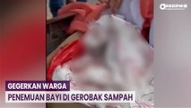 Penemuan Bayi di Gerobak Sampah Gegerkan Warga