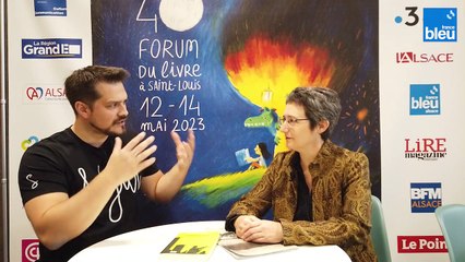 Rencontre avec Annette Hug au Forum du livre de St-Louis 2023
