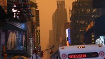 Paysage apocalyptique à New York: le ciel devient orange à cause des incendies à Québec
