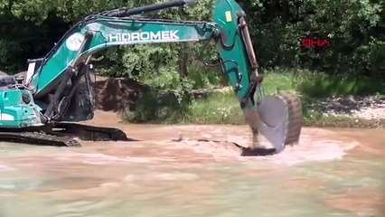 Début des travaux pour les excursions touristiques en bateau sur la rivière Bartın