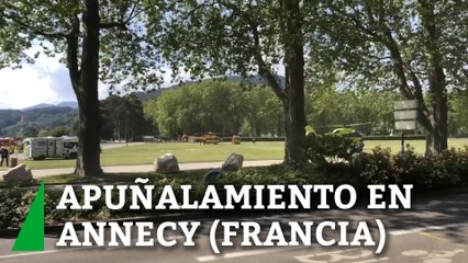 Varios niños apuñalados en un parque de Annecy, en los Alpes franceses