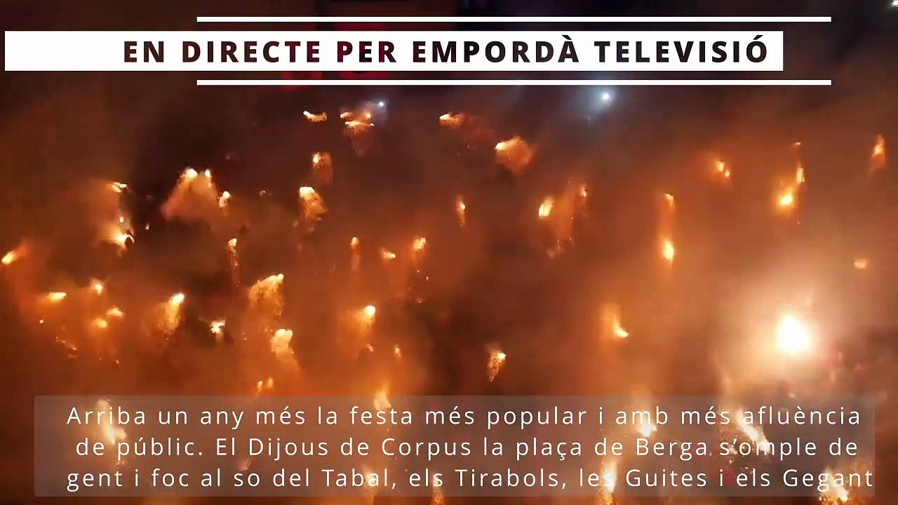 No et perdis La Patum de Berga, la festa més important de Catalunya, en directe a Empordà Televisió!