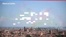 Frecce Tricolori 8 giugno, Bologna con il naso all'insù
