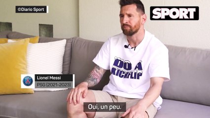 Je n'étais PAS HEUREUX à Paris  - Messi explique son CHOIX de signer à l'INTER MIAMI !