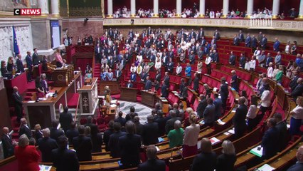 Attaque au couteau à Annecy : une minute de silence à l'Assemblée nationale