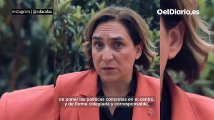 “No será fácil, pero hay fórmulas posibles e imaginativas”: Colau confía en un pacto con el PSC y ERC en Barcelona