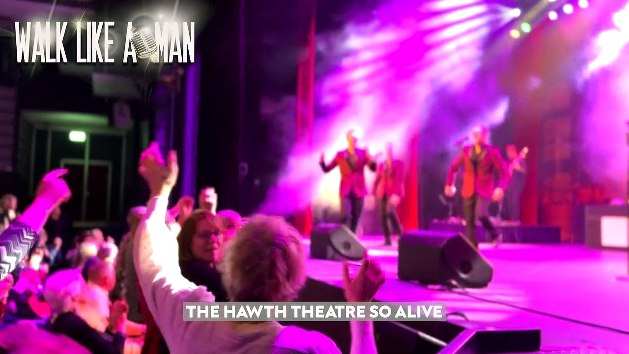 Hear what people are saying about Walk Like a Man ahead of its performance in Aberystwyth