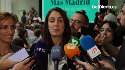Las bases de Más Madrid respaldan buscar un acuerdo con Sumar en “las mejores condiciones” para el 23J