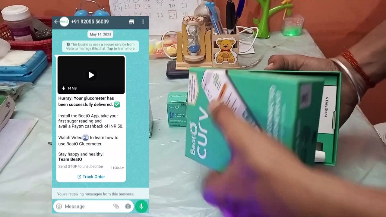 beatO Glucometer Review | Checking Blood Sugar | Step By Step
