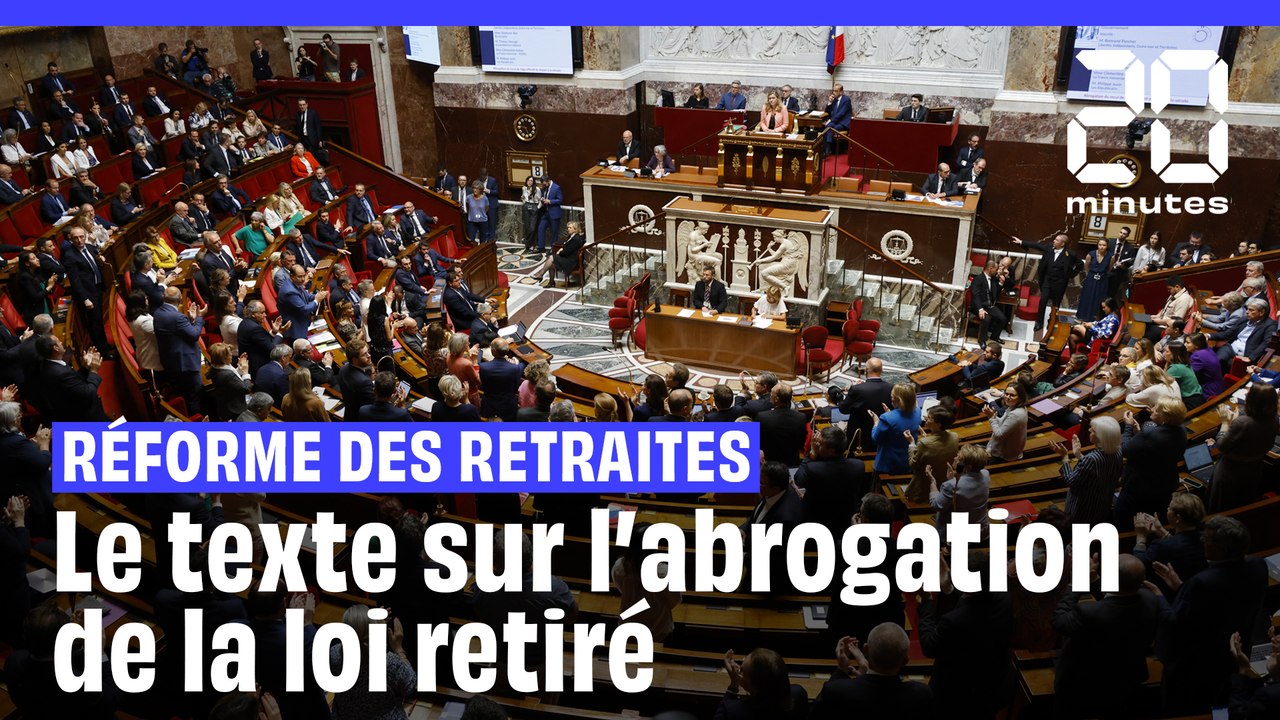 Abrogation de la retraite à 64 ans : le groupe Liot retire son texte à l'Assemblée nationale