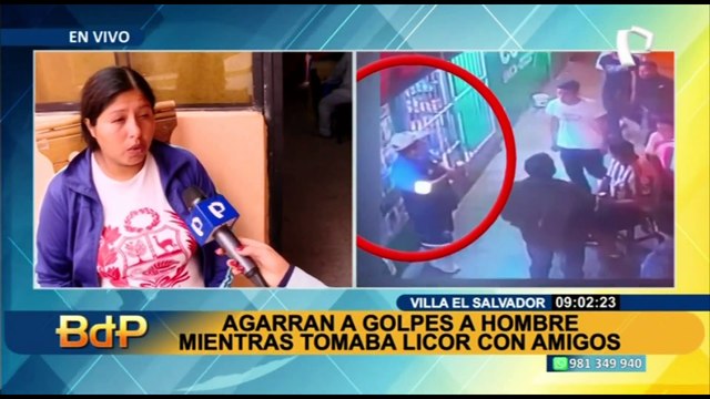 Padre de familia queda gravemente herido tras ser atacado salvajemente por desconocidos en VES