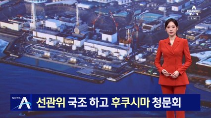 여야, 선관위 국정조사·후쿠시마 청문회 합의