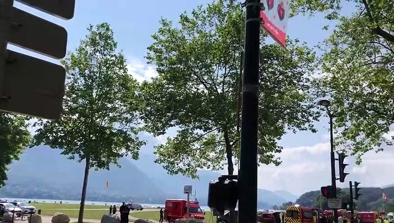 Al menos cinco heridos, entre ellos cuatro niños, por apuñalamiento en un parque de Annecy