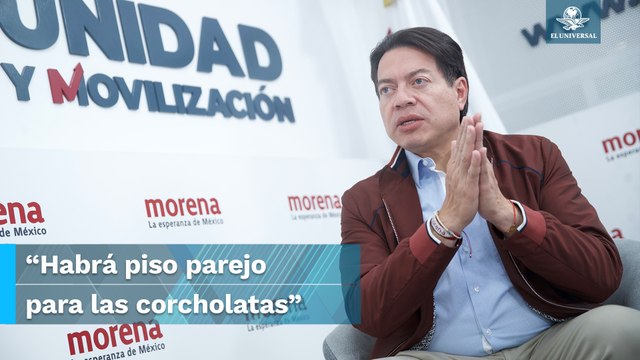 Delgado garantiza equidad para las corcholatas #EnPortada