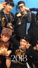 BTS [ 2013_2022 ] ❤️ #bts #rm #jin #suga #jhope #jimin #v #jungkook #btsedits #shorts