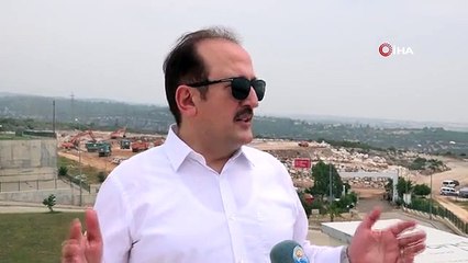 Hatayspor'un Mersin'de konaklayacağı ve idman yapacağı tesis hızla yapılıyor