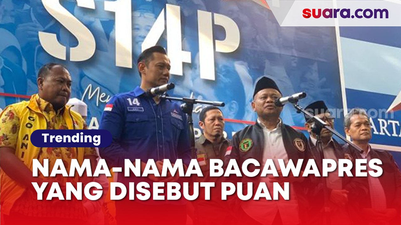 Selain AHY, Ini Nama-nama Calon Wakil Presiden yang Disebut Puan Maharani Cocok Dampingi Ganjar Pranowo