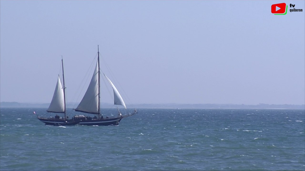 Quiberon  | Départ du voilier Ring Andersen   |  TV Quiberon 24/7