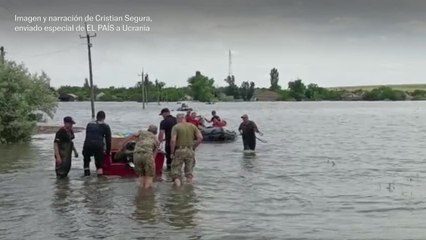 Crónica del enviado especial de EL PAÍS desde un pueblo aislado por las inundaciones
