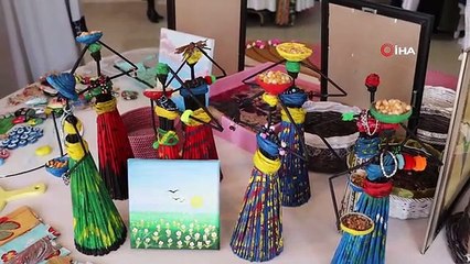 Oltu Halk Eğitim Merkezinden 'Üreten Hünerli Eller' Sergisi