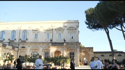 Parata di vip al Gianicolo per la McKim Medal 2023  a Massimo Bottura