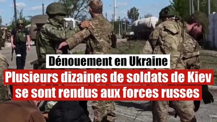 A Zaporozhye, les Militaires ukrainiens se sont rendus volontairement aux Russes