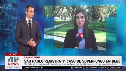 São Paulo registra 1º caso de superfungo em bebê prematuro