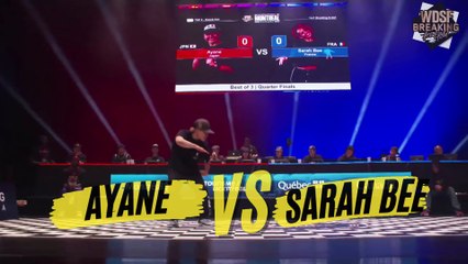 BGIRL AYANE VS BGIRL SARAH BEE | TOP 8 | WDSF BREAKING FOR GOLD MONTREAL 2023