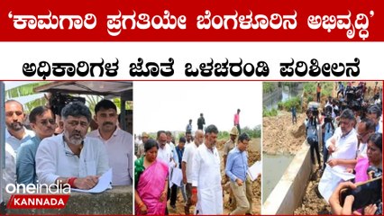 Deputy CM DK Shivakumar: ಕಾಮಗಾರಿ ಪ್ರಗತಿಯೇ ಬೆಂಗಳೂರಿನ ಅಭಿವೃದ್ಧಿ ಮುಂಗಾರು ಪೂರ್ವ ಸಿದ್ಧತೆ ಪರಿಶೀಲಿಸಿದ ಡಿಕೆ
