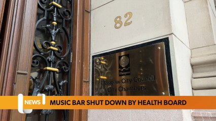 Glasgow headlines 8 June: A music venue and bar has been closed after a mouse infestation