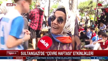 Sultangazi'de Çevre haftası etkinlikleri
