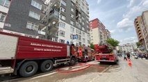 Ankara’da apartmanda yangın: 1 kişi öldü