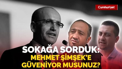 Yurttaşın Mehmet Şimşek'ten ümidi var mı? "Öyle bir batmışız ki... Mehmet Şimşek kim?"