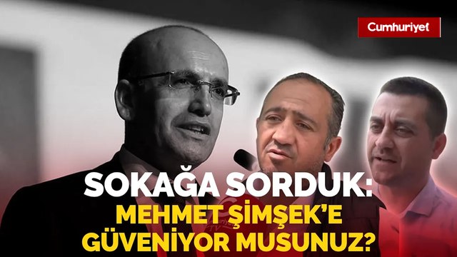 Yurttaşın Mehmet Şimşek'ten ümidi var mı? Öyle bir batmışız ki... Mehmet Şimşek kim?
