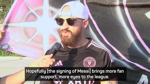 Welcome to Miami - Fans react to Lionel Messi move