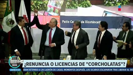 "Corcholatas" deberán renunciar a sus cargos o pedir licencia: López Obrador
