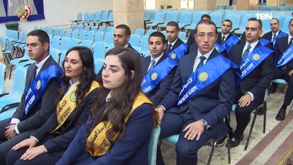القوات المسلحة تحتفل بتخرج دورة تأهيل الأعضاء المدنيين الدفعة 22 رقابة إدارية بالأكاديمية العسكرية