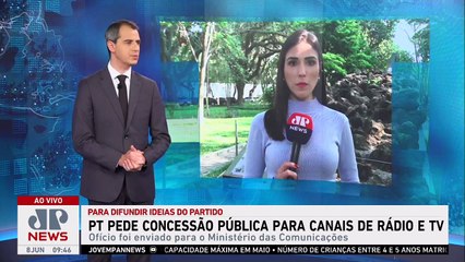 PT pede concessão pública para canais de rádio e TV; Beraldo e Schelp comentam
