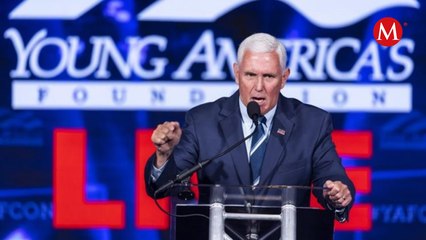 Pence inicia campaña con críticas a Trump, busca nominación republicana