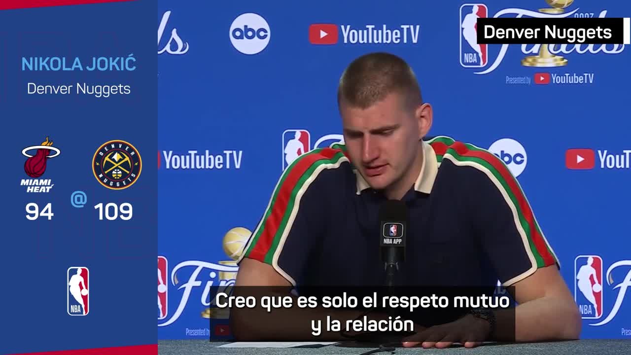 MIAMI HEAT - DENVER NUGGETS | JOKIC habla despu...